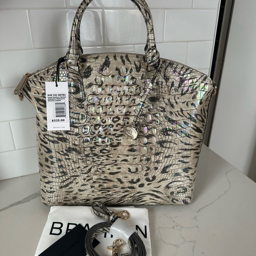 Brahmin  large Duxbury obsession Melbourne leather
